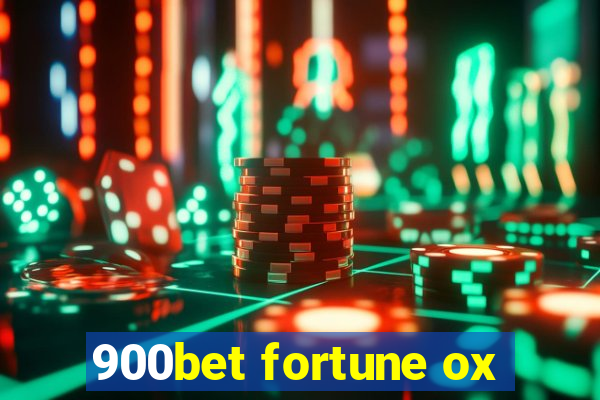 900bet fortune ox